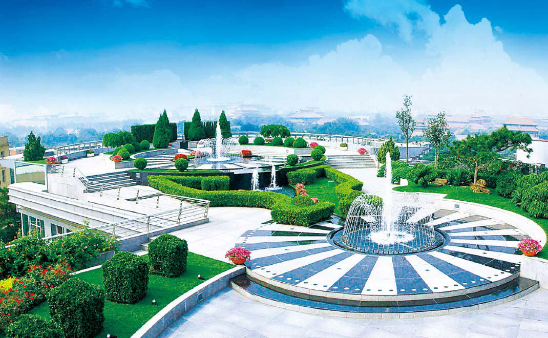 1998年·王府停車樓屋頂花園